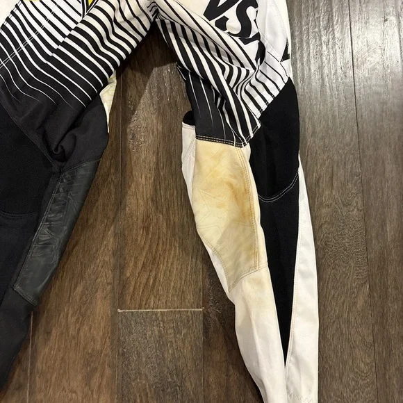 Answer Racing Rockstar Men's Black and Yellow Racing Pants - Picture 6 of 6